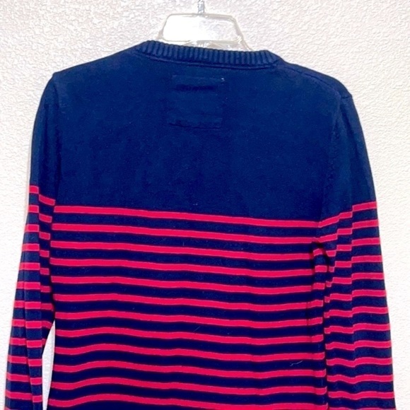 Race Marine Woman Blue and Red Stripes Sweater Size L - Picture 8 of 14
